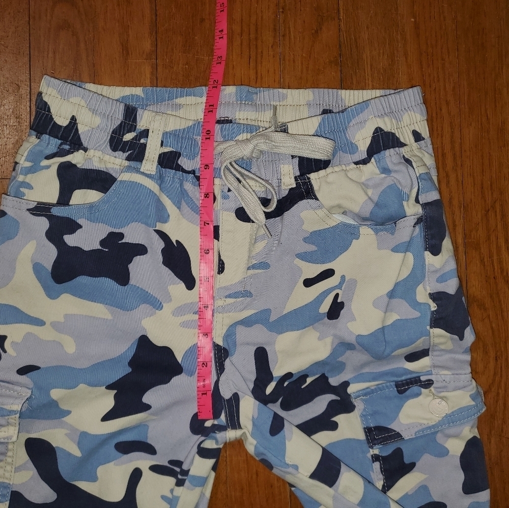 Monkey Ride Jeans Blue Camouflage Cargo Joggers - Picture 10 of 13